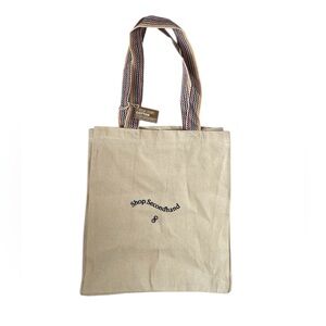 Poshmark Cotton Canvas Tote Bag - Cream